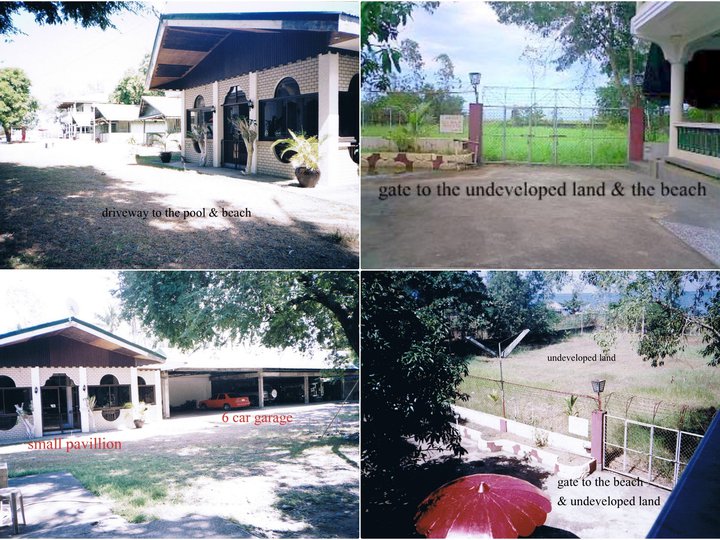 Furnished 1 hectare 9-bedroom Beach Property For Sale By Owner in Palauig Zambales