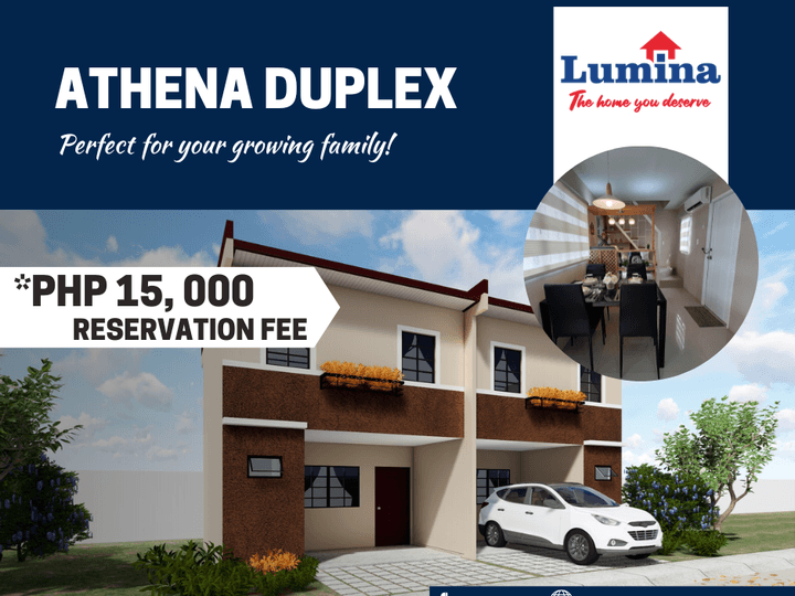Lumina 3-bedroom Duplex / Twin House For Sale in Tanza Cavite