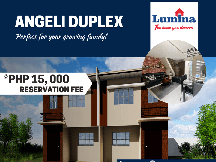 Lumina Angeli 3-bedroom Duplex / Twin House For Sale in Baras Rizal