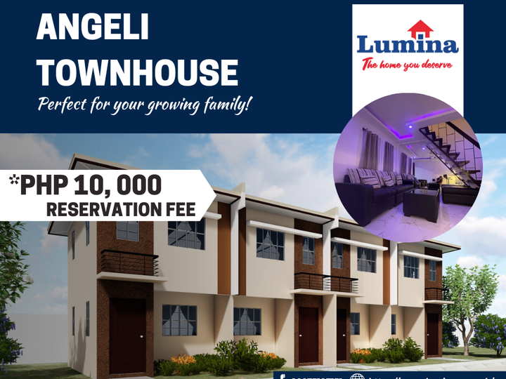 Lumina Angeli 3-bedroom Townhouse For Sale in Pililla Rizal