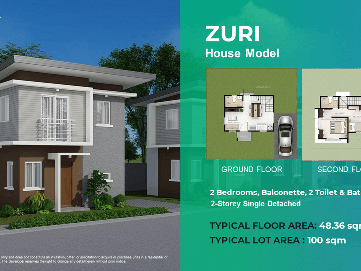 Pre-selling 2-bedroom Single Detached House For Sale in Consolacion