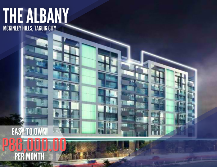 ALBANY By Megaworld RFO Condo For Sale in McKinley Hills Taguig CJ