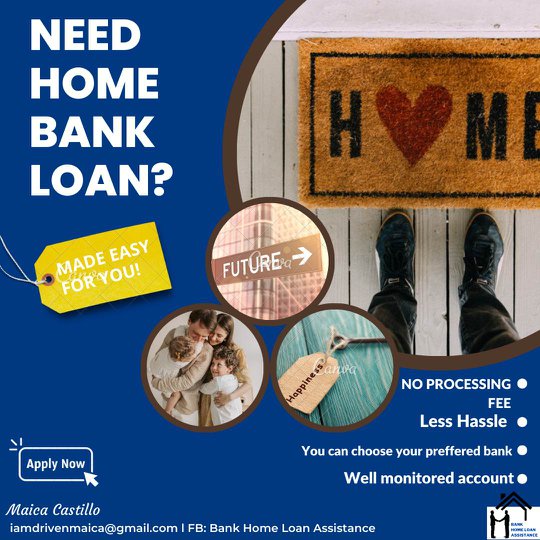 GET YOUR BANK HOMELOAN APPROVAL OF YOUR PREFERRED BANK Bank Home Loan Assistance