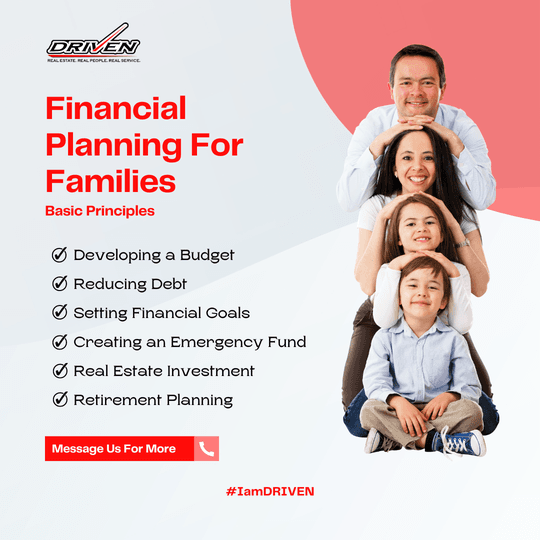 How To Make A Financial Plan For Your Family? - OnePropertee Community