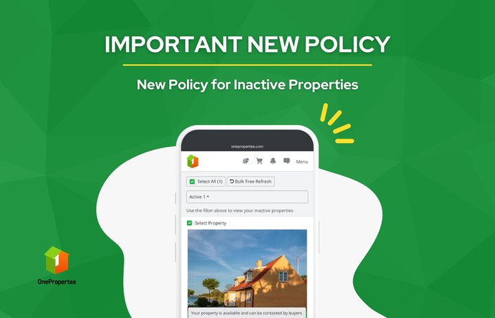 🚨 New Policy for Inactive Properties [June 2024] - OnePropertee Community