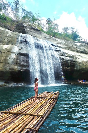 Tudor Baguio Tangadan Falls Travel Guide (Orange Golf Estate In