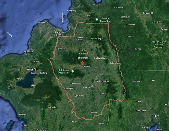 Map Of Bukidnon Mindanao Philippines Income-Generating Plantation In Bukidnon [Lot 🚜] (May 2022) In Malaybalay,  Bukidnon For Sale